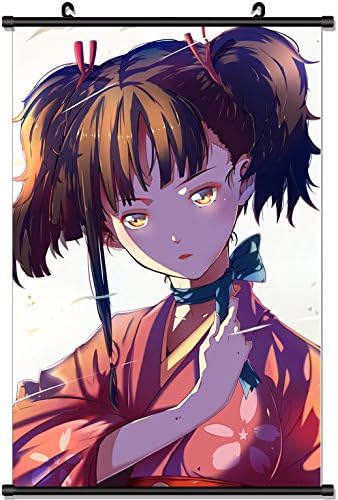 Wall Scroll Poster Fabric Printing For Anime Koutetsujou no Kabaneri Ayame S