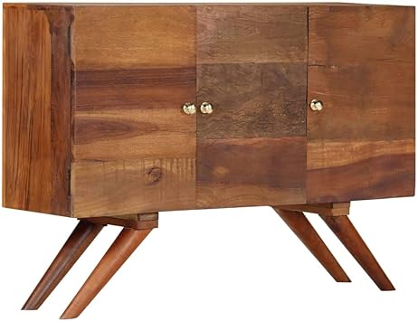 Tidyard Moderne Kommode Fur Wohnzimmer Schlafzimmer Kuche Schrank Mobel Aus Recyceltem Massivholz Braun 110 X 30 X 75 Cm Amazon De Kuche Haushalt