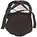 Sansha unisex-adult Pro 1 Canvas Ballet Slipper,Black,13 M (11 M US Women's/9 M US Men's)