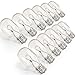 10 Pack, 12 watt 12V T5 Wedge base Replacement bulbs T5 Low Voltage 12W