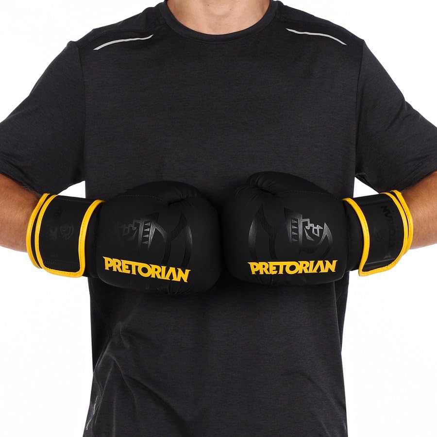 Luva de Boxe e Muay Thai FX2 Pretorian + Protetor Bucal + Bandagem 2.8M