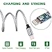 iPhone Charger, 3 Pack 6FT Nylon Braided Cable Syncing and Fast Lightning Cable Cord (Gray)