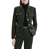 Theory Women's Long Sleeve Military Jacket