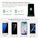 1.5X Fast Wireless Charger, Evershop Qi Wireless Charging Stand for Galaxy S7 S7 Edge S6 Edge Plus Note 5 and All QI-Enabled Devices