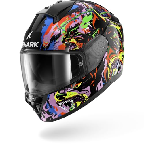 Shark Ridill 2 Raging Beast Helmet, multicolor, L (59/60)