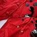 Waterproof Rainwear Windbreaker Hooded Raincoat Cute Long Sleeve Outwear Jacket for Boys and Girls