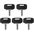 XYZIL 5X Key 3813361M1 1695447M1 829741M1 Compatible with Massey Ferguson Tractor Ignition Key