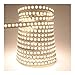LEDENET CCT Tunable White LED Strip Lights High Density 600LEDs SMD 5050 DC 24V Warm Daylight White Adjustable 2800K-6500K Flexible Light Strips 16.4ft Non-Waterproof for Bedroom Cabinet