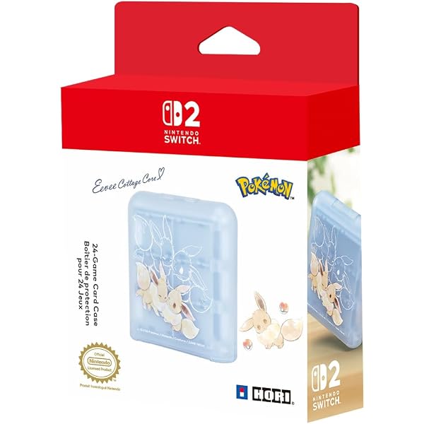 Amazon.com: SWITCH 2 HORI Card Case 24 Eevee : Toys & Games