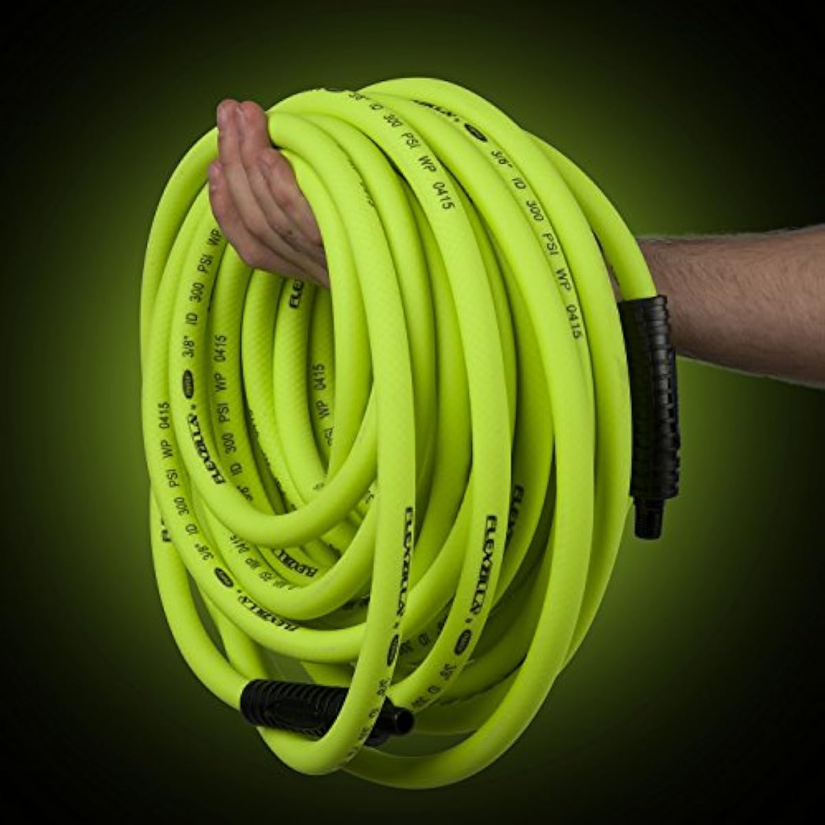 Flexzilla Air Hose, 1/4 in. x 50 ft, MNPT Fittings, Heavy Duty