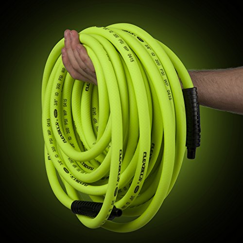 Flexzilla Air Hose, 1/2 in. x 50 ft, 1/2 in. MNPT Fittings, Heavy Duty