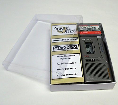 Sony M-530V Microcassette handheld Voice Recorder Reboxed In Gift Box with Accessories