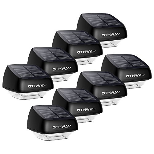 Solar Fence Post Lights Othway Outdoor Waterproof Colorful