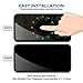 Mothca Screen Protector Privacy Compatible with iPhone XS/iPhone X Full Screen Case Friendly Anti-Spy Tempered Glass Film 3D Touch 9H Hardness Glass Screen Guard Anti-Scratch Bubble Free
