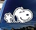 CMI251 Snoopy Waving Hi Car Window Vinyl Decal Sticker 5