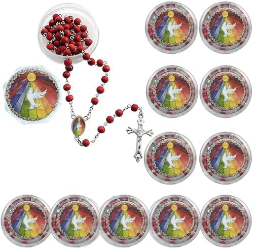 Amazon.com: St Michael Rosary Favor (12 PCS) San Miguel Baptism