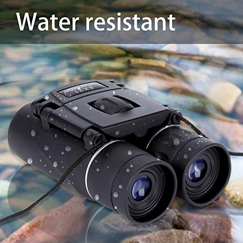 Binoculars Mini Pocket Binoculars Import Full Optical Glass Mini Lightweight Binoculars Foldable for Opera Concert, Travel, Hiking, Bird Watching, Observing Outdoor Scenery, Hunting, Climbing