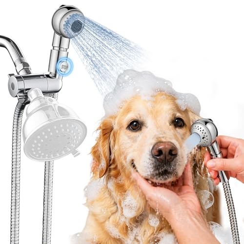 GUSTANO Quiet Pet Shower Head