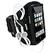 iGadgitz U0015 Water Resistant Neoprene Sports Gym Jogging Armband Compatible with iPod Touch 1st, 2nd, 3rd and New 4th Generation 8gb, 16gb, 32gb and 64gb - Black