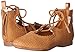 OshKosh B'Gosh Unisex-Adult Bianca Girl's Lace-Up Flat Ballet