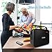 Wireless PA System with Wireless Mic Karaoke Machine, Portable Rechargeable 20W Party Speaker for Adults Kids, FM Radio/AUX-IN Mode/USB Input/TF Card/Remote Control/LED Bar,1X6.5