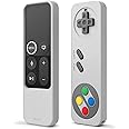 elago R4 Retro Apple TV Remote Case Compatible with Apple TV Siri Remote 1st Generation - Classic Controller Design [Non-Func
