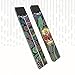 2 Pack - Sugar Skull Paisley Decal Sticker Vinyl Skin for Juul Vape
