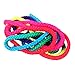 Gymnastics Arts Rope, 2.8m/110inch Rainbow Color Rhythmic Gymnastics Rope Solid Competition Arts Training Rope Nylon Jumping Training Rope for Artistic Exercise Fitness Training Rope