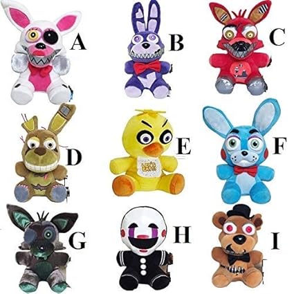 Amazoncom 1 Fnaf Plush Toy 7 Inch Hot Toys Foxy Bonnie - 