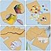 Sumind 120 Pack Mini Kraft Envelopes Gift Card Envelopes Thanksgiving Envelopes Wedding Party Business Card Envelopes Small Parts Classic Flap Envelopes, 4.4 x 3 Inches