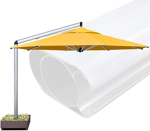 Eliteshade 11ft Offset Cantilever Hanging Patio Umbrella For Outdoor Balcony Table Or Large Garden Terrace Sunflower Yellow Amazon Ca Patio Lawn Garden