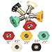 MATCC 5Pack Pressure Washer Spray Nozzles Tip Set Multiple Degrees Quick Connect for Gas Power Pressure Washers