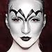 Mehron Makeup Paradise Makeup AQ Refill Size | Stage & Screen, Face & Body Painting, Beauty, Cosplay, and Halloween | Water Activated Face Paint, Body Paint .25 oz (7 ml) (White)