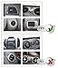 Car Mount,U-good Car Air Vent Cell Phone Holder Cradle w/Quick Release Button 360 Rotating for iPhone 6s Plus 6s 5s 5c,Samsung Galaxy S6 Edge S5 Note 5/4,LG Nexus HTC Motorola Sony and More