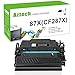 AZTECH 2 Pack 9,000 Page Yield Black 87A CF287A Toner Cartridge Compatible for HP Laserjet Enterprise M506dn M506N M506X M506, Laserjet MFP M527Dn M527Z M527F, Laserjet Pro M501dn M501N Printer