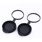 SVBONY Binocular Lens Caps, Protective Rubber Objective Lens Caps | for Outer Diameter 52-53mm Binoculars, Anti-scratch, Waterproof, Dust-proof, Rely on Elasticity without Screws