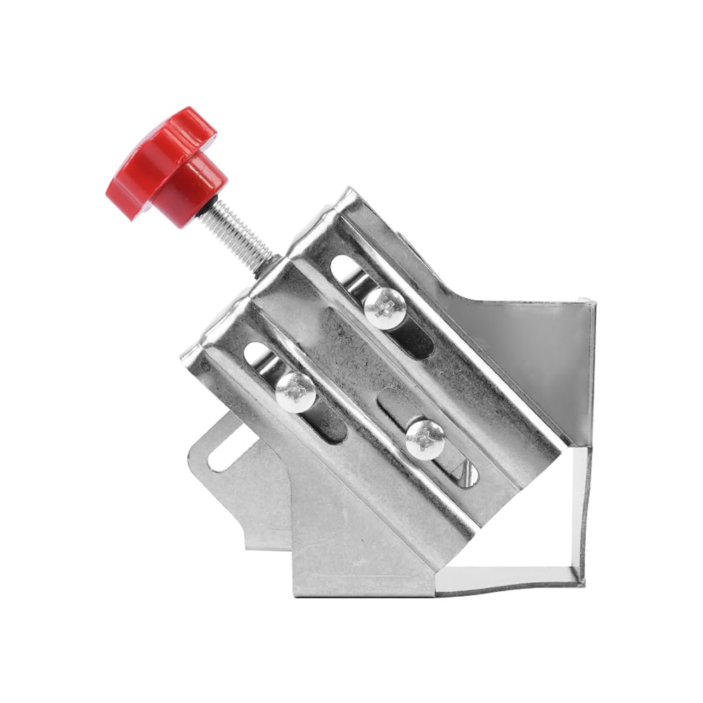 Laroal 1Pcs Right Angle Clamp,90 Degree Corner Clamps for Woodwork,Precision Open and Close Type Right Angle Splicing Clamp Locator for DIY Woodworking Welding(Closed)