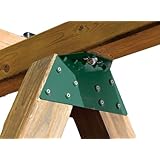 Swing-N-Slide WS 4467 EZ Frame Bracket for Swing Set Swing Beam (Includes 1 Bracket), Green