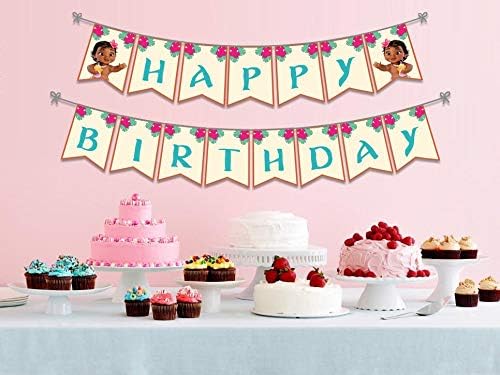 Idees De Boston Moana Anniversaire Toile De Fond Decorations