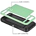 iPhone 6 Case,iPhone 6s Case,by Ailun,Protective Shell-Smooth Card Slider Wallet&Flexible Shockproof Rubber Bumper&Anti-scratch PC Back Cover,Siania Retail Package[Mint Green]