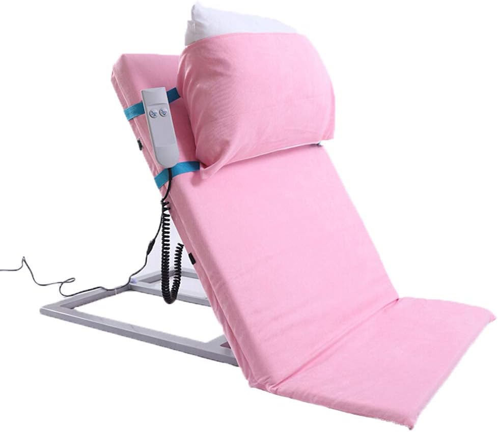 WWQY Healthcare Adjustable Comfort Medical Pillow Lifter,Power Lifting Bed Backrest Includes Electric Pump System and Mattress Pad Cover Fits Standard Hospital Bed Adjustable Comfort