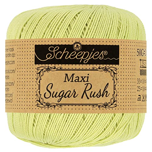 Scheepjes - Scheepjes 392 - Hilo para zumo de cal Maxi Sugar Rush (1 x 50 g)