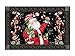Candy Cane Santa MatMates Doormat - 18