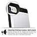 Vofolen Case for iPhone 6 Case iPhone 6S Case Wallet Cover Impact Resistant Protective Shell Shockproof Rubber Bumper Case Anti-scratches Hard Cover Skin ID Slot Card Slot Holder for iPhone 6 6S White