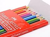 Faber-castell Soft Lead-no Pressure Required Tri-colour Pencils (Set of 24)