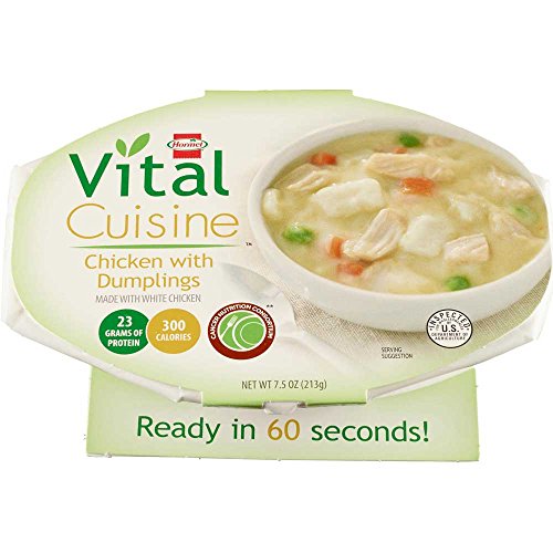 Hormel Healthlabs Vital Cuisine Chicken and Dumplings, 7.5 Ounce -- 7 per case.