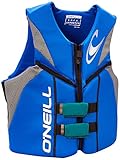 O'Neill Wetsuits  Men's Reactor USCG Life Vest,Pacific/Lunar/Black,X-Large