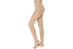 KTINNEAD 20-30 mmHg Compression Pantyhose for Women, Footless Medical Compression Stockings, Waist High Opaque Compression Tights for Edema, Varicose Veins, Swelling, Pregnant, Teacher, Doctor