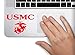 USMC Symbol United States Marine Corps Armed Force Decal Funny Laptop Skin Macbook Trackpad Keypad Sticker Window