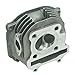 Glixal ATMT1-024 GY6 125cc 150cc to 170cc 61mm Performance Cylinder Head Assy with valves for 152QMI 157QMJ Chinese Scooter Moped ATV Go Kart (None EGR Type)